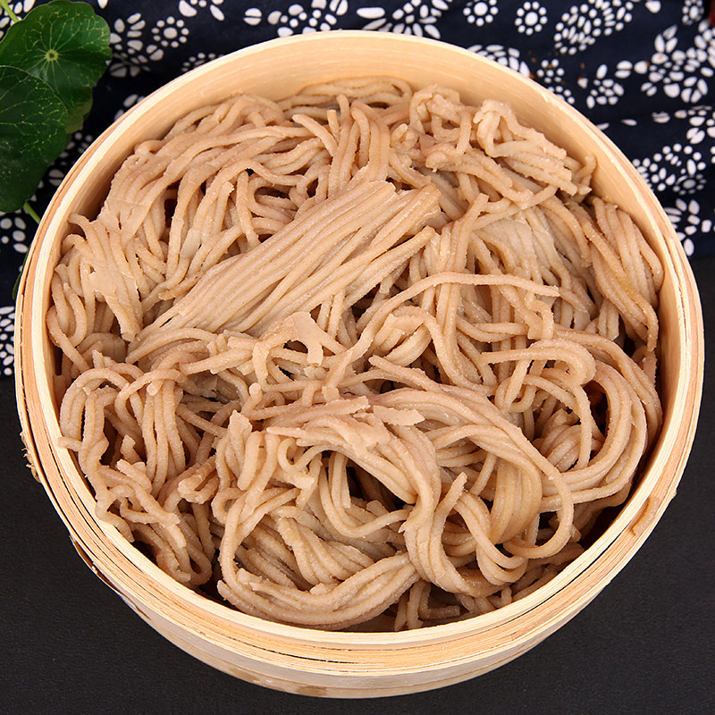 内蒙特产武川县风味莜面饸烙面莜麦面主食粗粮面条早晚餐代餐500g