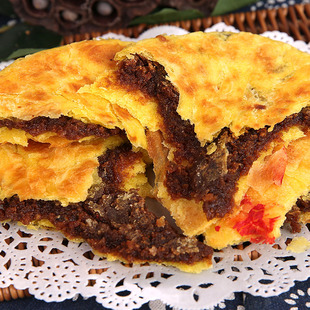 内蒙古呼市胡麻油红糖饼纯手工焙子传统老式糕点小吃早餐酥