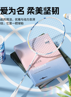 熏风突袭装甲羽毛球拍全碳素超轻比赛正品k520pro琉璃单双拍