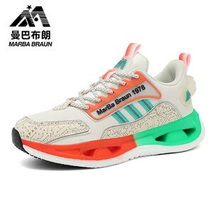 曼巴布朗男女运动鞋2026年新款竞速轻奢跑步鞋减震舒适软底休闲鞋