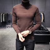 2025秋冬装高领时尚修身男装毛衣打底衫A230-M02-P55，男装T恤，电商A230