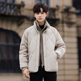 2025冬男微宽松假两件立领标90羽绒服A230-991-P348(控488)，男装羽绒服，电商A230