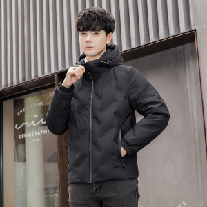 2025冬季男标90连帽压花休闲保暖羽绒服A230-K002-P195(控290)