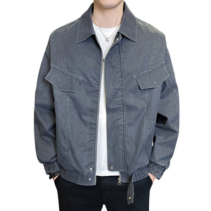 2025秋款韩版宽松休闲百搭工装夹克外套男A230-95506-P125(控168)图片