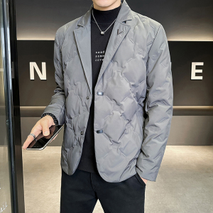 2025冬男休闲印花西服新标90带羽绒A230-2703-P205(控308)图片