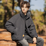 2025冬季男年货款立领新标90棉布羽绒服A230-8020-P249(控349)，男装羽绒服，电商A230