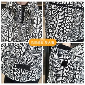 2025冬男款修身连帽3D大字母印花羽绒服A230-23252-P230(控330）图片