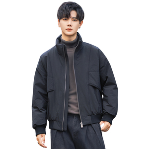 2025年冬男微宽松立领标90工装式羽绒服A230-95710-P220(控320)图片
