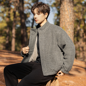 2025年年货款立领纽扣加绒毛呢外套A230-1088-P208(控308），女装短外套，电商A230