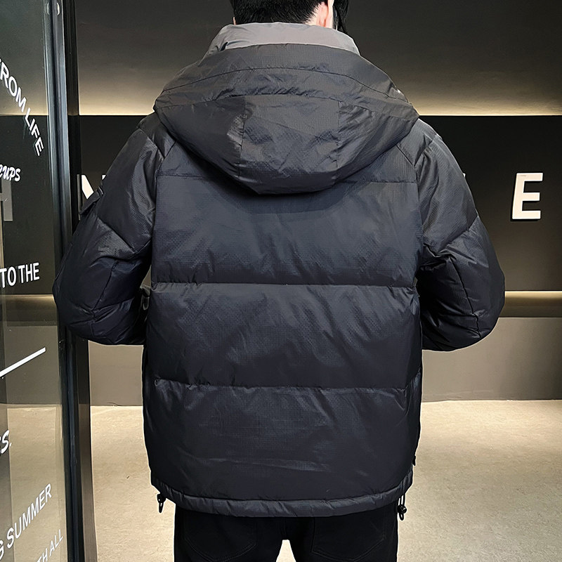 2025秋冬男款微阔连帽宇航员羽绒服外套A230-6927-P195（控288）,男装羽绒服,电商A230