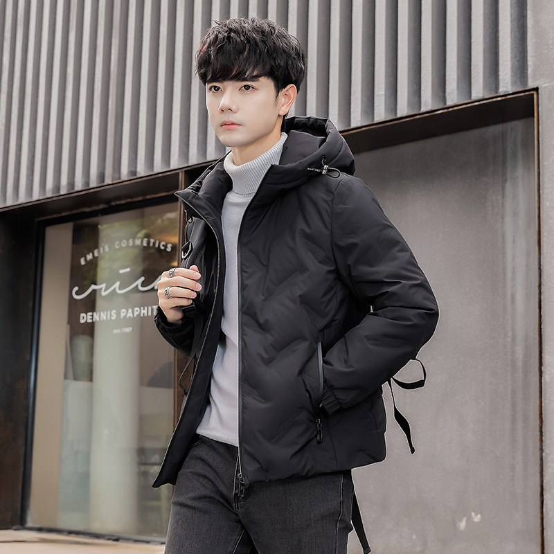 2025冬季男标90连帽压花休闲保暖羽绒服A230-K002-P195(控290)，男装羽绒服，电商A230