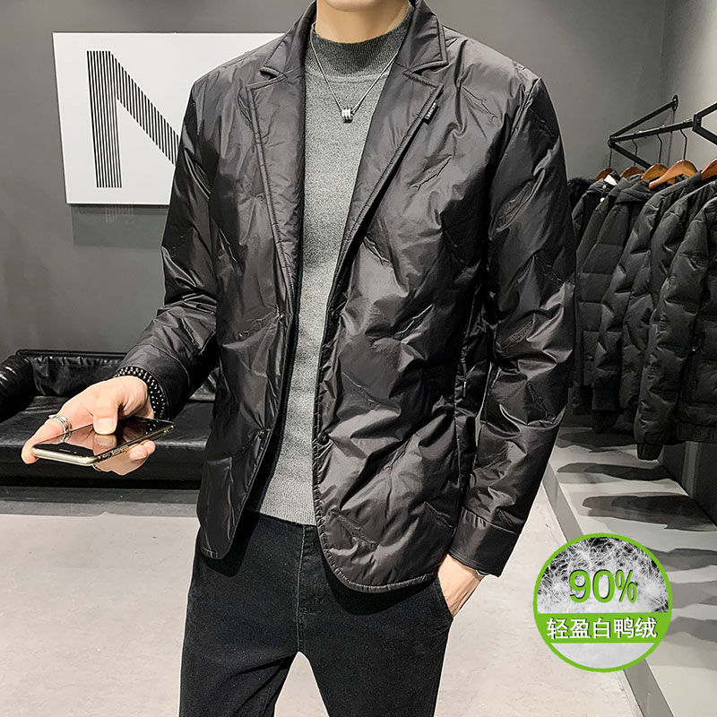 2025冬标90%轻薄男西装羽绒服外套A230-Y23-P205（控299），男装西服套装，电商A230