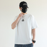 2025年夏季男新款微宽松圆领3角印花短袖T恤A230-8610-P68(控118)，男装T恤，电商A230