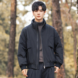 2025年冬男微宽松立领标90工装式羽绒服A230-95710-P220(控320)，男装羽绒服，电商A230