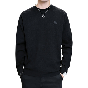2025冬男修身全身压花含羊毛轻奢毛衣打底A230-26088-P83(控128)图片