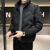 2025冬男款标90修身压花立领贴标羽绒服A230-K006-P175(控270)，男装羽绒服，电商A230