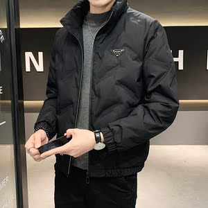 2025冬男款标90修身压花立领贴标羽绒服A230-K006-P175(控270)图片