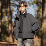 2025冬季男年货款立领新标90棉布羽绒服A230-8020-P249(控349)，男装羽绒服，电商A230