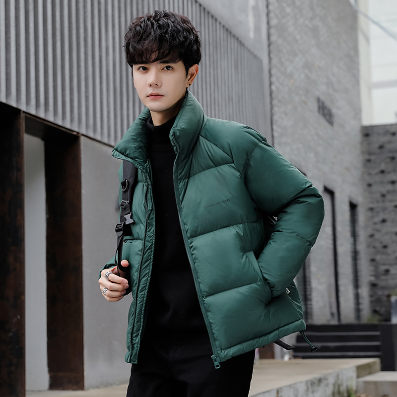 2025冬男女同款立领字母印花纯色面包服A230-7007-P145（控245），鞋类箱包手腕包，电商A230