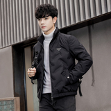 2025冬男款标90修身压花立领贴标羽绒服A230-K006-P175(控270)，男装羽绒服，电商A230