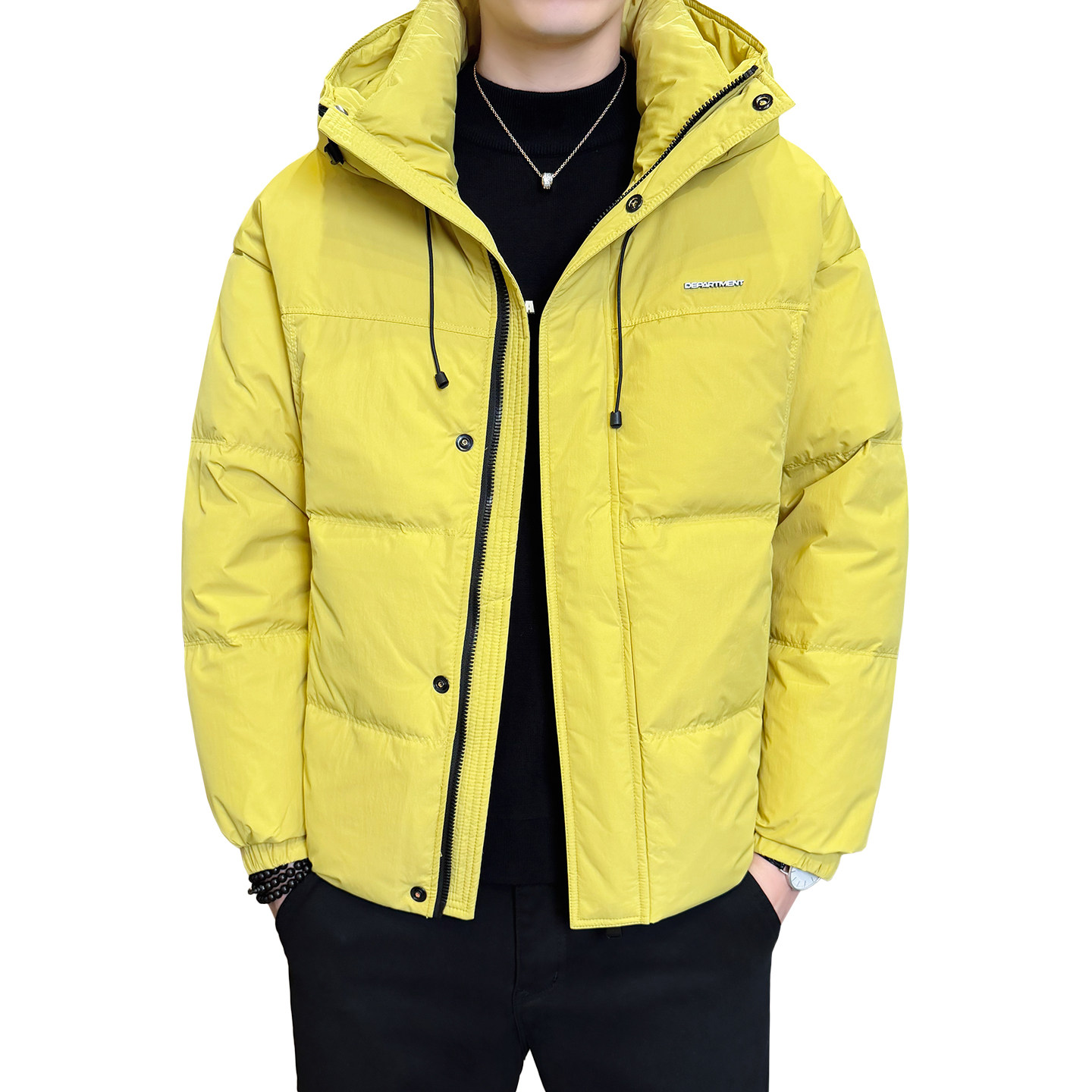 2025冬男微宽松连帽新标50白鸭绒羽绒服A230-25806-P228(控328),男装羽绒服,电商A230