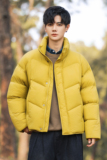2026冬男微宽松立领标90泡芙穿刺羽绒服A230-2577-P299(控399)，男装羽绒服，电商A230