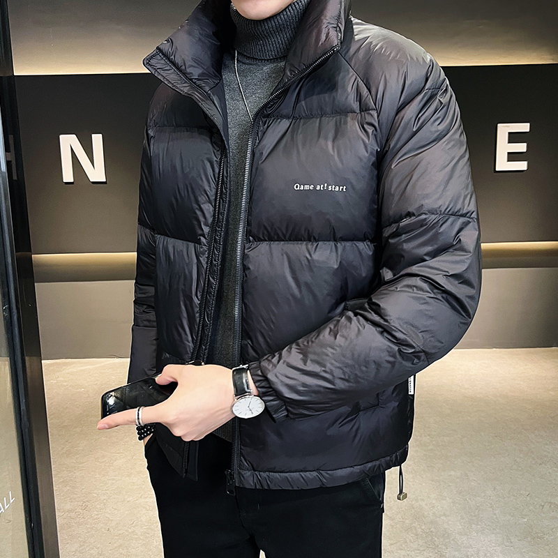 2025冬男女同款立领字母印花纯色面包服A230-7007-P145（控245），鞋类箱包手腕包，电商A230