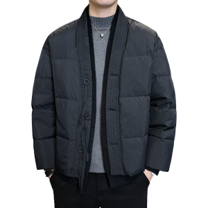 2025年冬男微阔标90针织拼接西装羽绒服A230-95718-P268(控368)图片