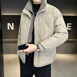 2025冬男微宽松假两件立领标90羽绒服A230-991-P348(控488)，男装羽绒服，电商A230