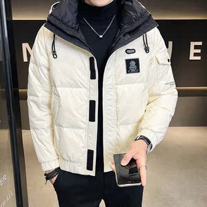 2025秋冬男款微阔连帽宇航员羽绒服外套A230-6927-P195（控288）图片