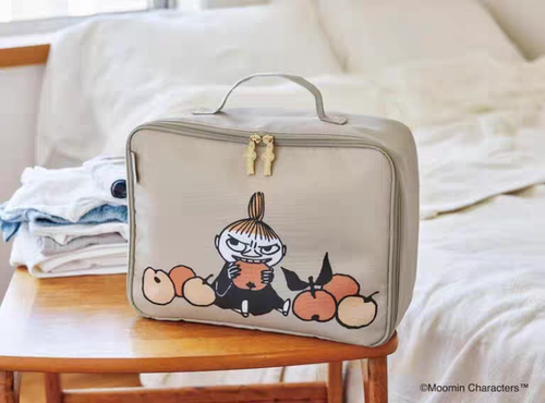 仅1个 日杂附录卡通亚美收纳包化妆包 手提便携旅行分类装整理袋