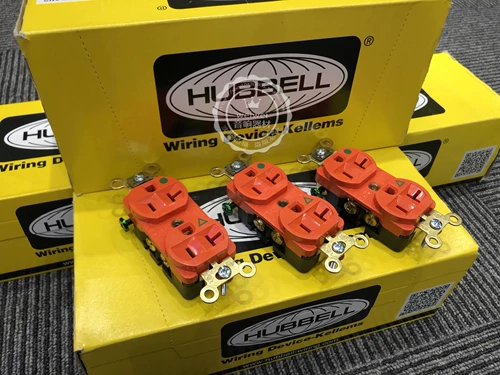 Американский оригинальный Hubbell Hubao IG8300 Medical -Degrade Power Socket Wall Swand Sweed Independent Ground