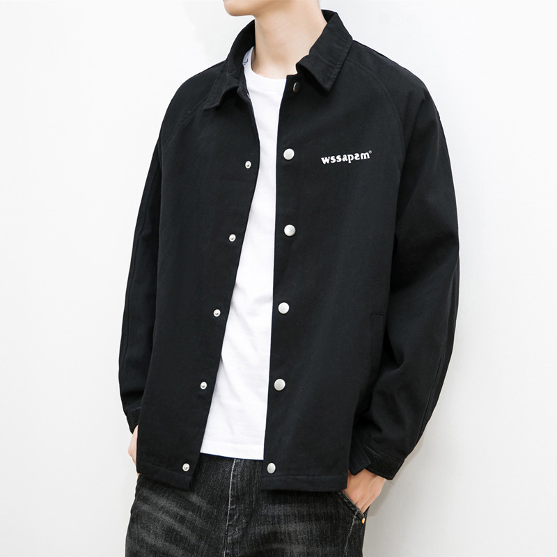 棒球服外套男秋冬潮牌痞帅夹克港风宽松百搭JK2021常规P32加绒P42,男装夹克,四季星座303A