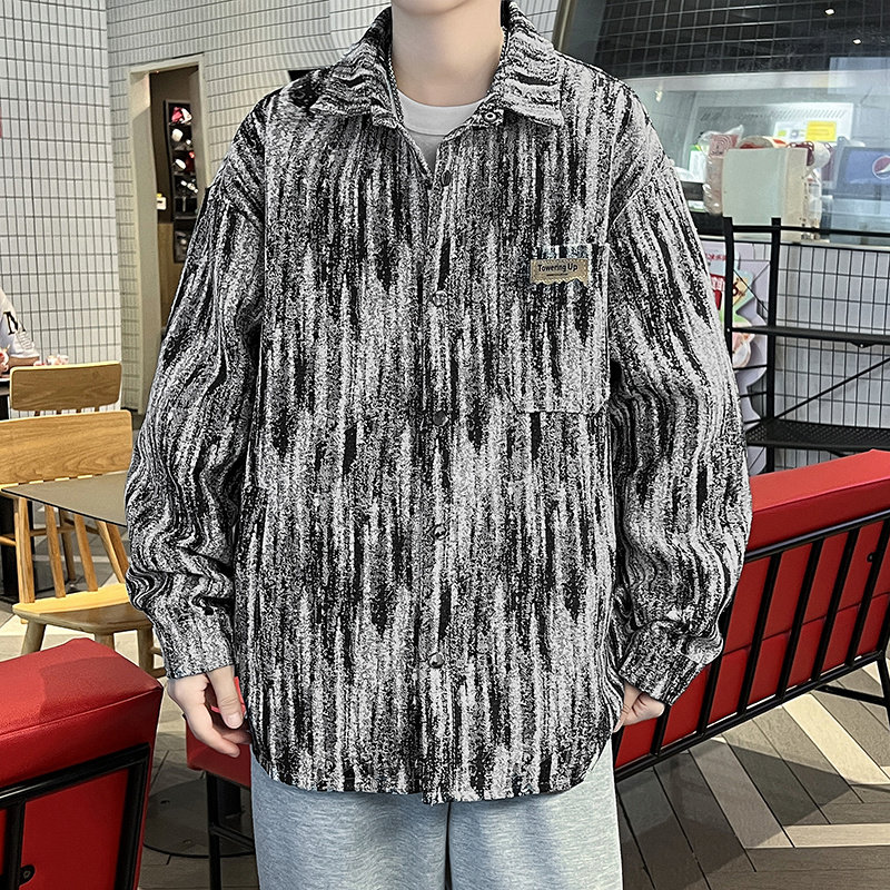 男装夹克男奢侈风新款外套衣服潮牌上装春季新款JK2024,男装夹克,四季星座303A