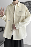 JK2025男士外套衬衫长袖衬衣春秋冬装夹克工装上衣服常规30加厚40，男装夹克，四季星座303A