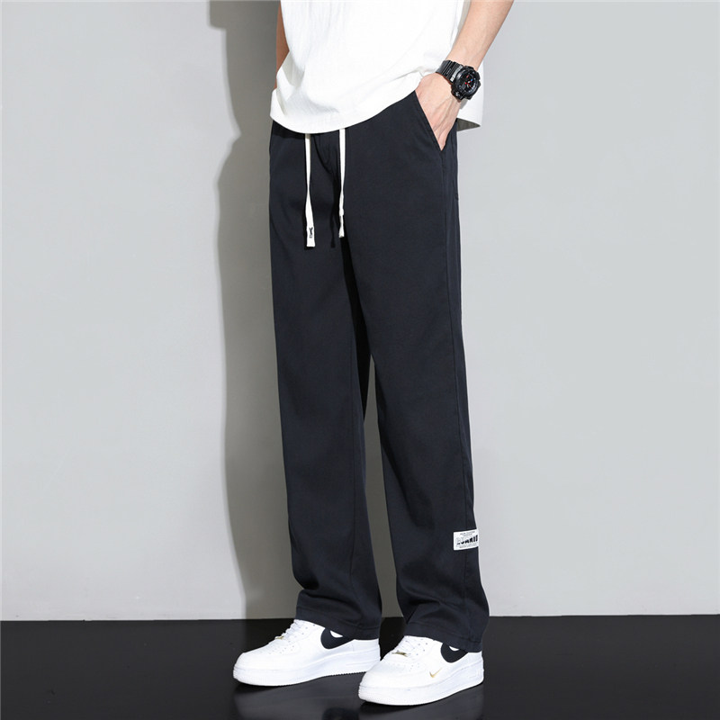 K218新款天丝裤子男士潮牌宽松速干九分牛仔休闲裤男2025夏季薄款,男装休闲裤,四季星座303A