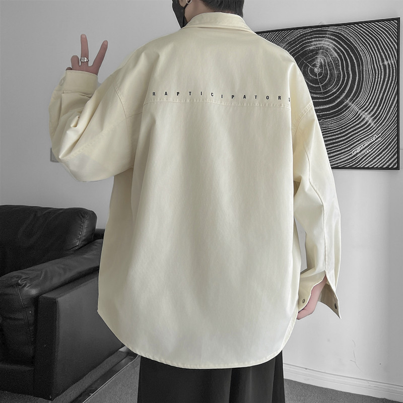 JK2025男士外套衬衫长袖衬衣春秋冬装夹克工装上衣服常规30加厚40,男装夹克,四季星座303A