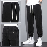 男秋季宽松大码灯芯绒韩版潮百搭雪尼尔K39常规35元加绒45元，男装卫衣，四季星座303A