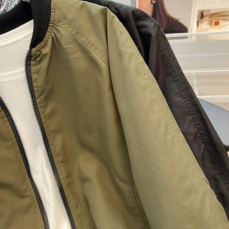 JK7108美式空中MA1飞行员夹克军事风短款外套复古棒球服男潮春,男装夹克,四季星座303A