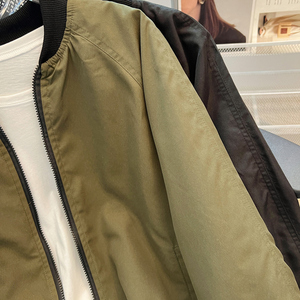 JK7108美式空中MA1飞行员夹克军事风短款外套复古棒球服男潮春图片