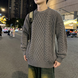 MY8267毛衣男冬季宽松慵懒高级感男生线衣美式休闲男常规37加绒47，男装针织衫/毛衣，四季星座303A