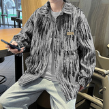 男装夹克男奢侈风新款外套衣服潮牌上装春季新款JK2024，男装夹克，四季星座303A