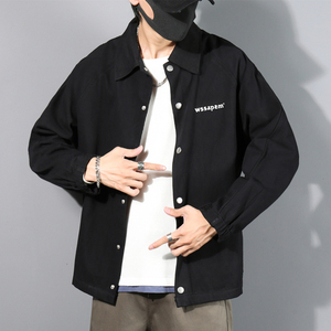 外套男春秋款工装夹克薄款潮牌棒球服冬JK2021常规P32加绒P42图片