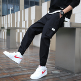 21春季新品工装裤青少年潮流束脚裤九分裤子男潮303A-K9023-25，男装工装外套，四季星座303A