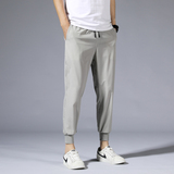 夏季薄款裤子韩版速干裤运动裤修身宽松冰丝男装休闲裤K011+K022，女装休闲裤，四季星座303A