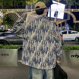 抖音春秋夹克外套小香风男大码银潮流男装外套JK2024，男装夹克，四季星座303A
