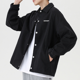 秋冬新款加绒男学生夹克校服上衣宽松外套JK2021常规P32加绒P42，男装夹克，四季星座303A