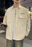 JK2025男士外套衬衫长袖衬衣春秋冬装夹克工装上衣服常规30加厚40，男装夹克，四季星座303A