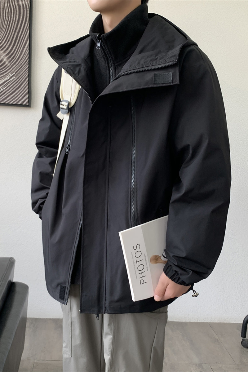 摇粒绒外套Y01P30冲锋衣JK8008P35摇粒绒+冲锋衣Z318P65,男装夹克,四季星座303A