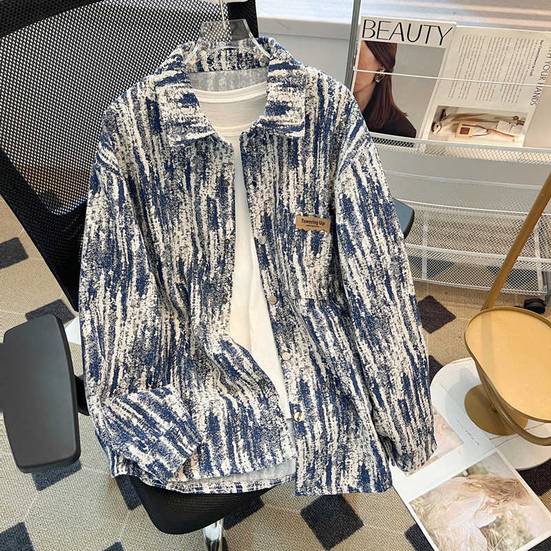 男装夹克男奢侈风新款外套衣服潮牌上装春季新款JK2024图片
